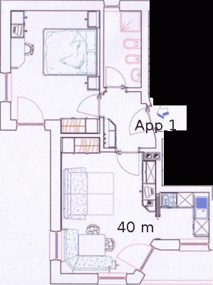 Apartmá č.1